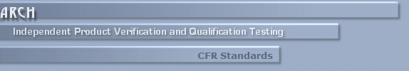 CFR Standards